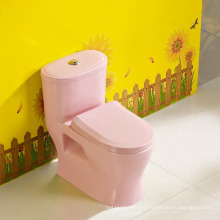 2020 hot sale One Piece Children Sanitary Wares Sets Colorful Ceramic Small Toilets for Kids
